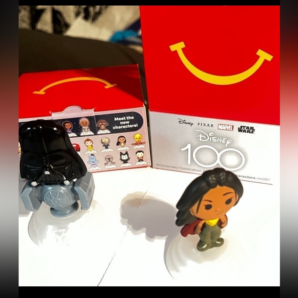 Disney 100 McDonald’s Toy Raya & Dark Vader - Picture 2 of 7